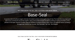 Desktop Screenshot of base-seal.com
