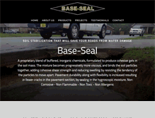 Tablet Screenshot of base-seal.com